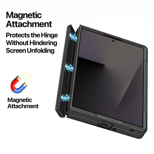 Coque MagSafe pour Samsung Galaxy Z Fold8 F971, DUX DUCIS, Yind, Bleu Foncé