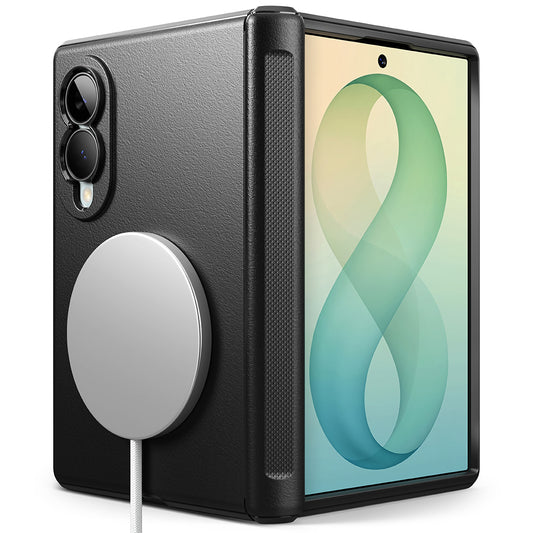 Coque MagSafe pour Samsung Galaxy Z Fold8 F971, Ringke, Onyx Flap, Noire