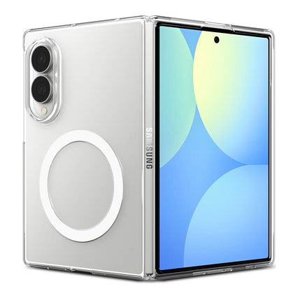 Coque MagSafe pour Samsung Galaxy Z Fold8 F971, Spigen, Air Skin, Transparente Blanche ACS11952