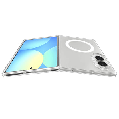 Coque MagSafe pour Samsung Galaxy Z Fold8 F971, Spigen, Air Skin, Transparente Blanche ACS11952