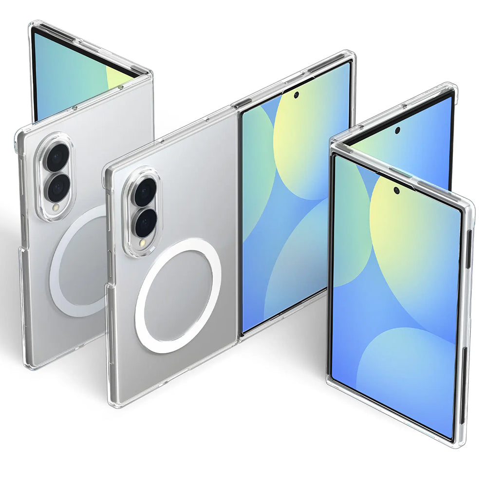 Coque MagSafe pour Samsung Galaxy Z Fold8 F971, Spigen, Air Skin, Transparente Blanche ACS11952