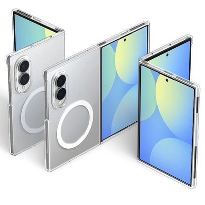 Coque MagSafe pour Samsung Galaxy Z Fold8 F971, Spigen, Air Skin, Transparente Blanche ACS11952
