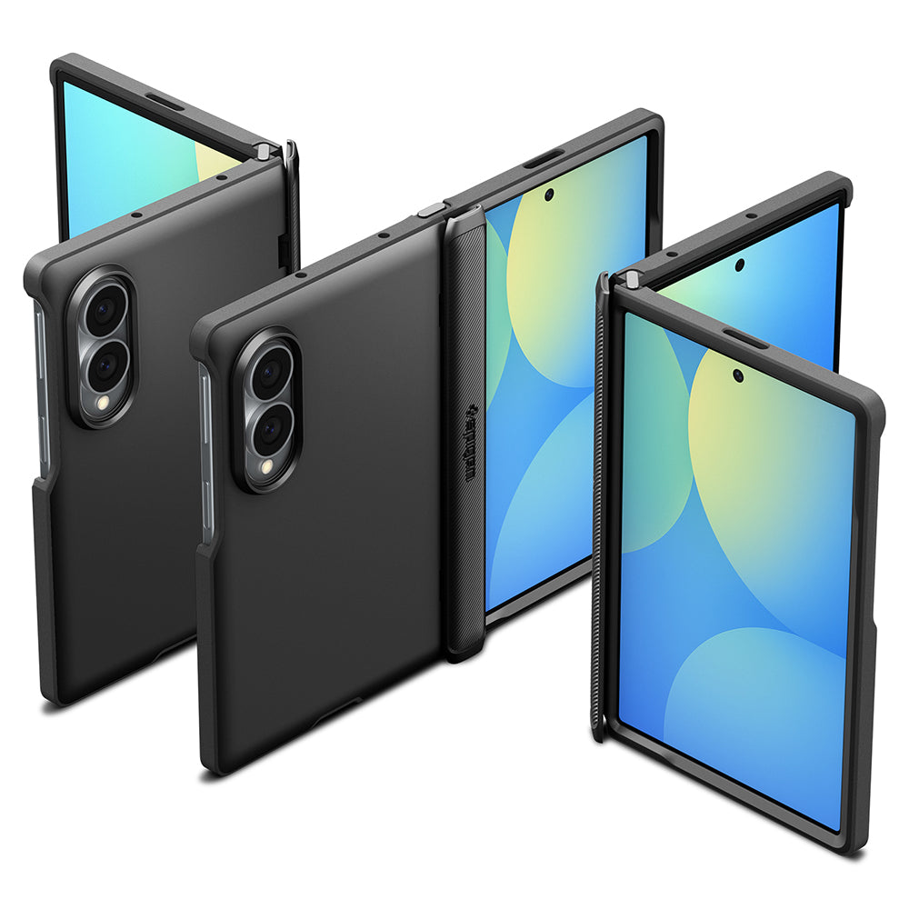 Coque MagSafe pour Samsung Galaxy Z Fold8 F971, Spigen, Slim Armor Pro, Noire ACS11950