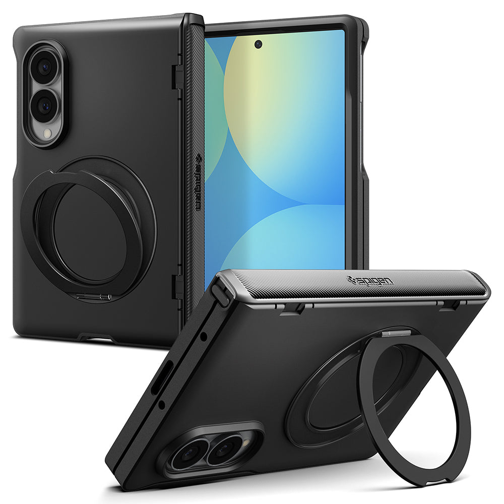 Coque MagSafe pour Samsung Galaxy Z Fold8 F971, Spigen, Slim Armor Pro S, Noire ACS11779
