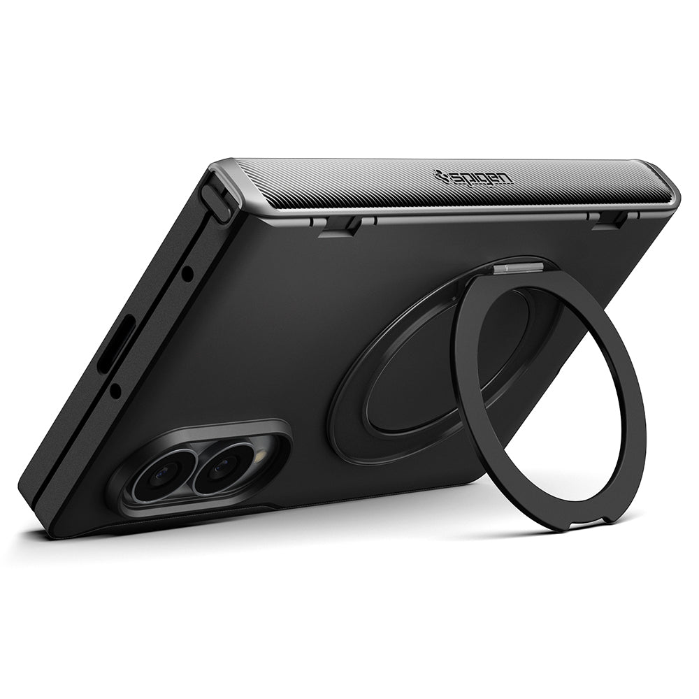 Coque MagSafe pour Samsung Galaxy Z Fold8 F971, Spigen, Slim Armor Pro S, Noire ACS11779
