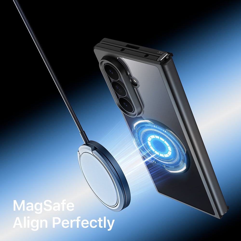 Coque MagSafe pour Samsung Galaxy Z Fold8 Ultra F976, DUX DUCIS, Aimo, Noire