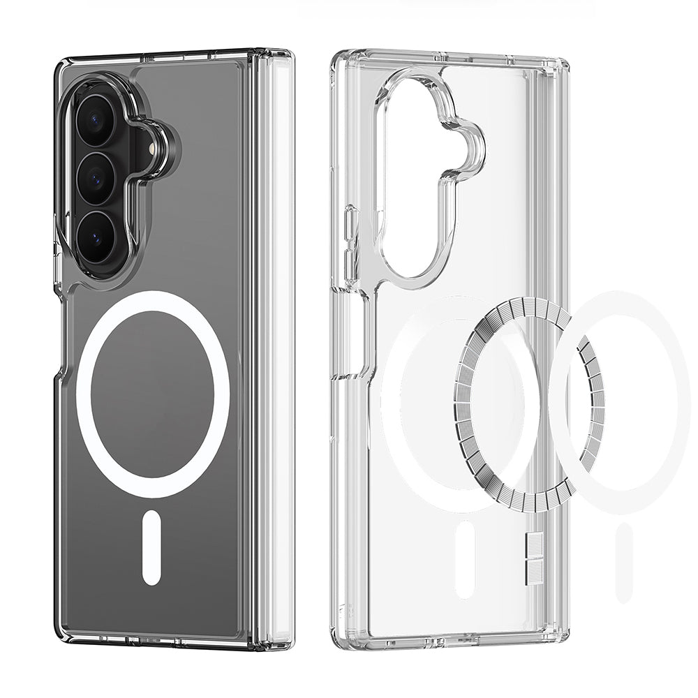 Coque MagSafe pour Samsung Galaxy Z Fold8 Ultra F976, DUX DUCIS, Clin, transparente