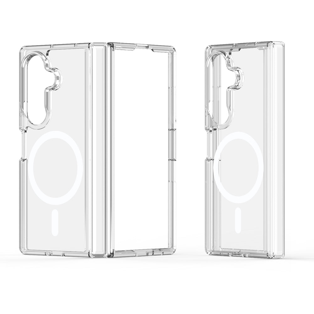 Coque MagSafe pour Samsung Galaxy Z Fold8 Ultra F976, DUX DUCIS, Clin, transparente