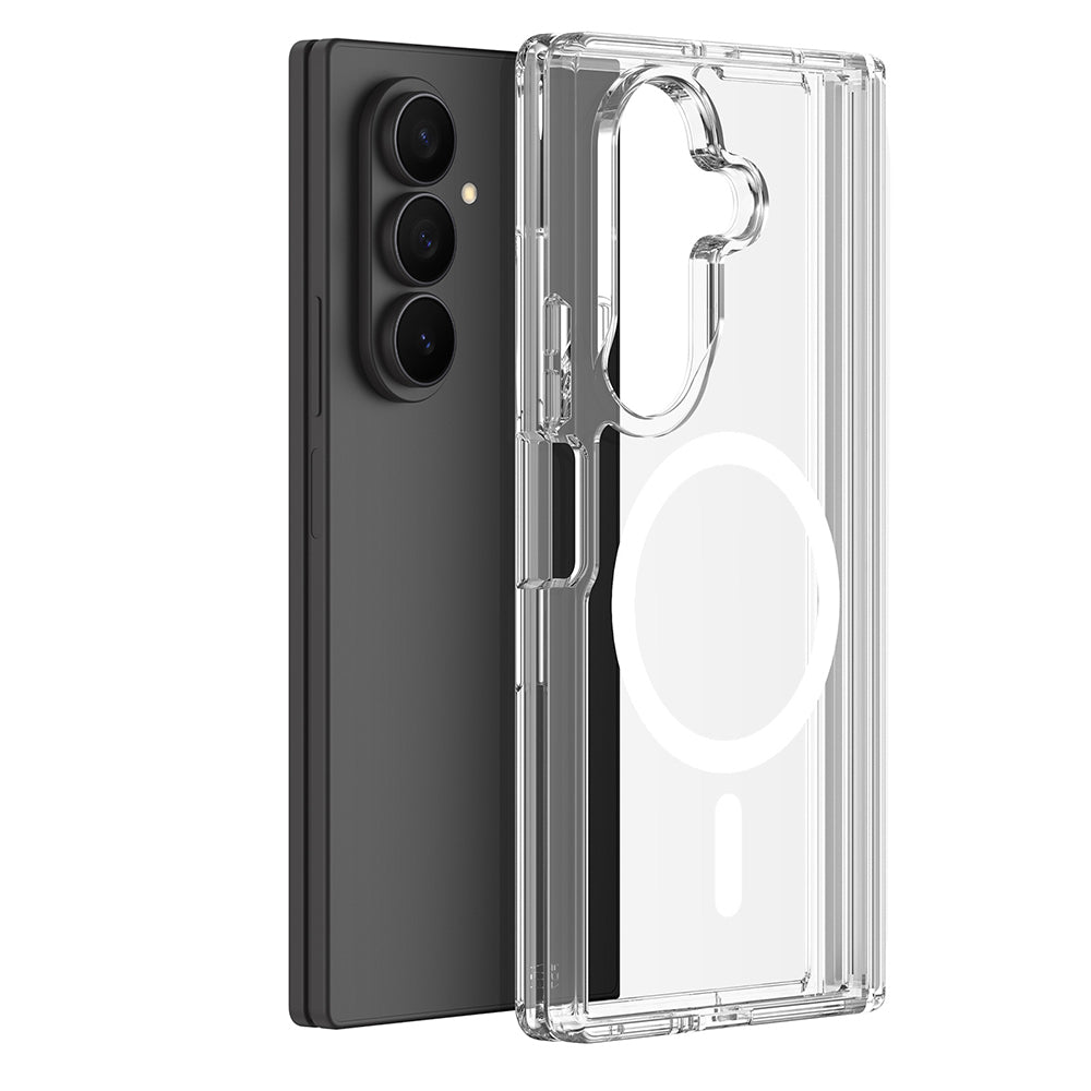 Coque MagSafe pour Samsung Galaxy Z Fold8 Ultra F976, DUX DUCIS, Clin, transparente