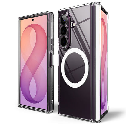 Coque MagSafe pour Samsung Galaxy Z Fold8 Ultra F976, Ringke, Fusion Flap, Transparente