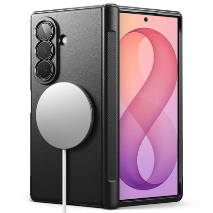 Coque MagSafe pour Samsung Galaxy Z Fold8 Ultra F976, Ringke, Onyx Flap, Noire