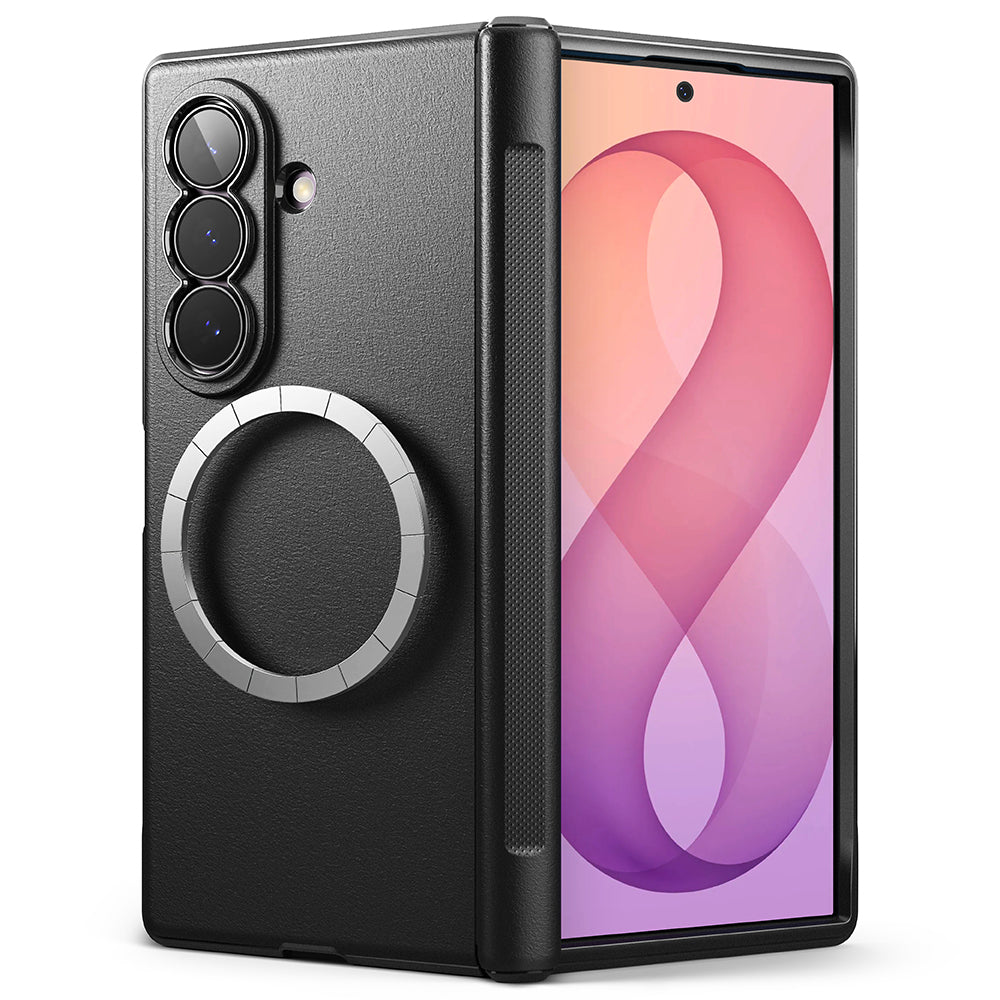 Coque MagSafe pour Samsung Galaxy Z Fold8 Ultra F976, Ringke, Onyx Flap, Noire