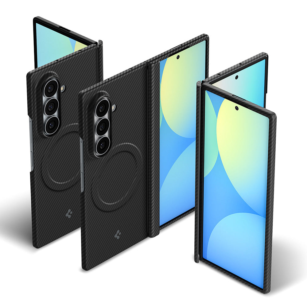 Coque MagSafe pour Samsung Galaxy Z Fold8 Ultra F976, Spigen, Air Skin, Noire ACS11510