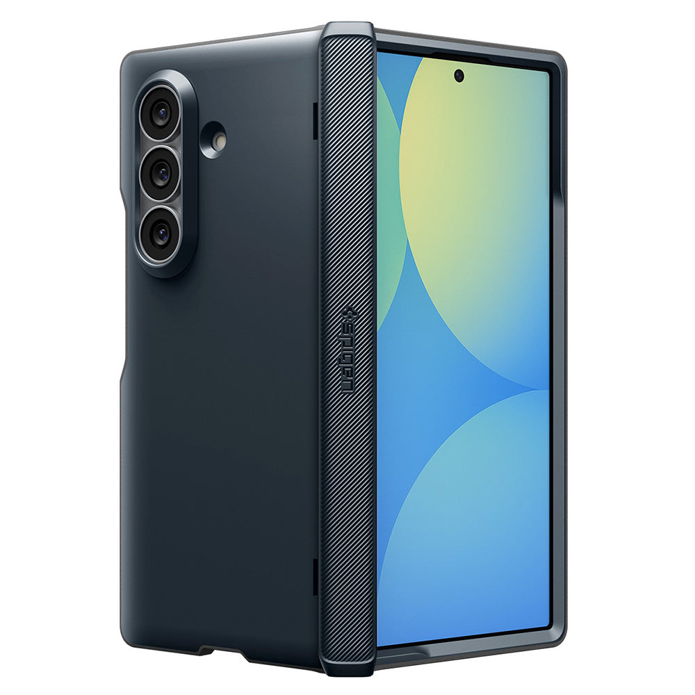 Coque MagSafe pour Samsung Galaxy Z Fold8 Ultra F976, Spigen, Slim Armor Pro, Bleue ACS11509