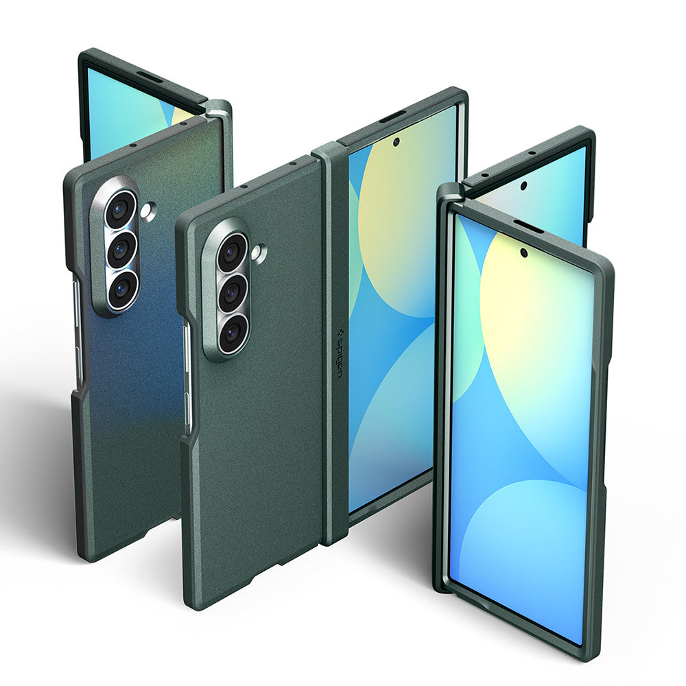 Coque MagSafe pour Samsung Galaxy Z Fold8 Ultra F976, Spigen, Tough Armor Pro, Vert ACS11851