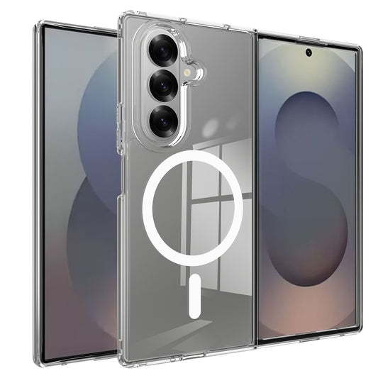 Coque MagSafe pour Samsung Galaxy Z Fold8 Ultra F976, Techsuit, Pro, Transparente