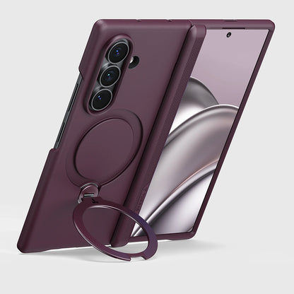 Coque MagSafe pour Samsung Galaxy Z Fold8 Ultra F976, Torras, Ostand Q3 Spin, Violet