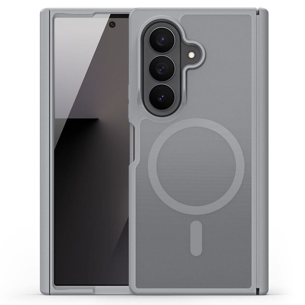 Coque MagSafe pour Samsung Galaxy Z Fold8 Ultra F976 / Z Fold7 F966, DUX DUCIS, Yind, Gris