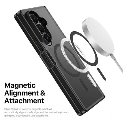 Coque MagSafe pour Samsung Galaxy Z Fold8 Ultra F976 / Z Fold7 F966, DUX DUCIS, Yind, Gris