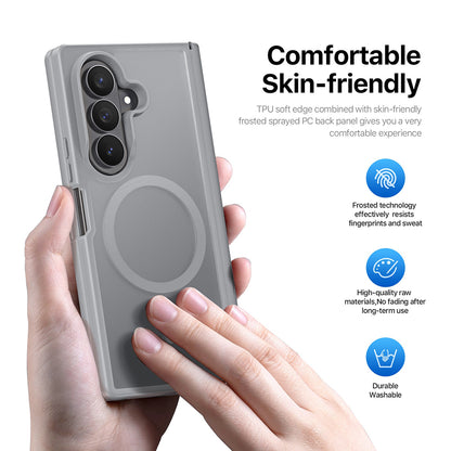 Coque MagSafe pour Samsung Galaxy Z Fold8 Ultra F976 / Z Fold7 F966, DUX DUCIS, Yind, Gris