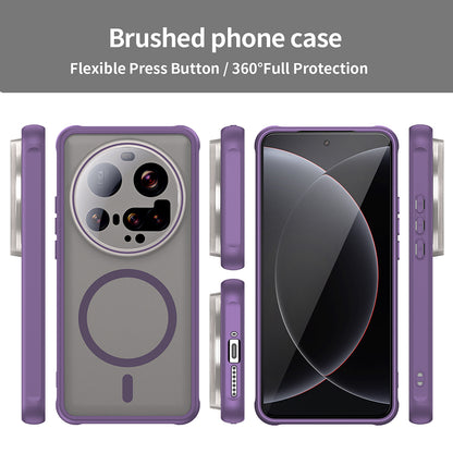 Coque MagSafe pour Xiaomi 15 Ultra, Techsuit, HaloFrost II, Violet