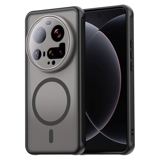 Coque MagSafe pour Xiaomi 15 Ultra, Techsuit, HaloFrost II, Noire