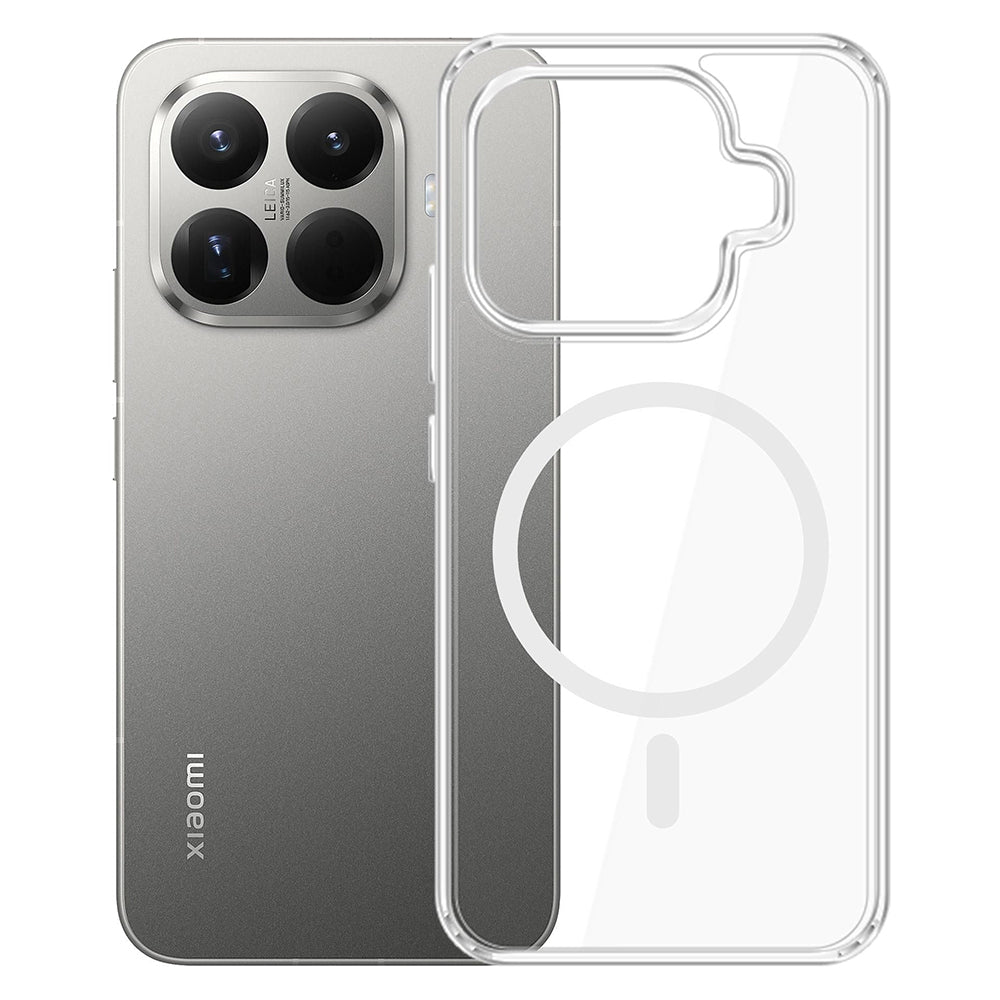Coque MagSafe pour Xiaomi 15T Pro, 3MK, Armor MagCase, Transparente