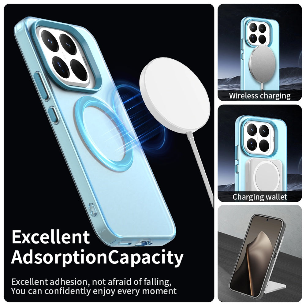 Coque MagSafe pour Xiaomi 15T Pro, Techsuit, CandyCase, Bleue
