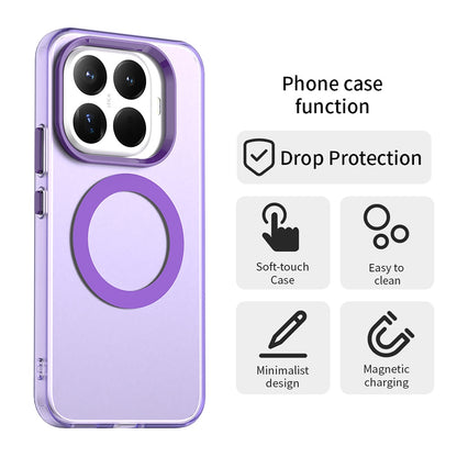 Coque MagSafe pour Xiaomi 15T Pro, Techsuit, CandyCase, Violet
