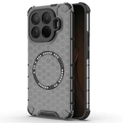 MagSafe Case for Xiaomi 15T Pro, Techsuit, HoneyComb Shield, Black