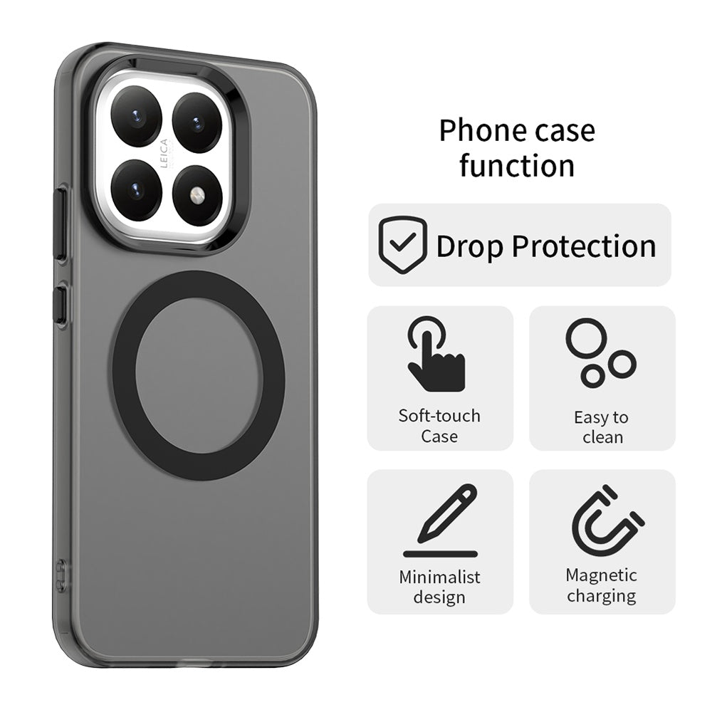 Étui MagSafe pour Xiaomi 15T, Techsuit, CandyCase, Noir