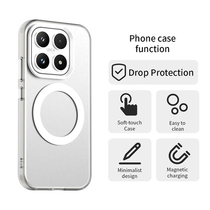 Housse MagSafe pour Xiaomi 17, Techsuit, CandyCase, Blanche