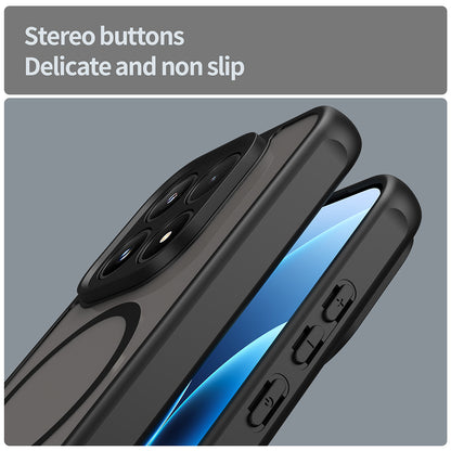 Coque MagSafe pour Xiaomi 17, Techsuit, HaloFrost II, Bleue