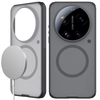 Coque MagSafe pour Xiaomi 17 Ultra, Nillkin, Super Shield Pro, Noire Transparente