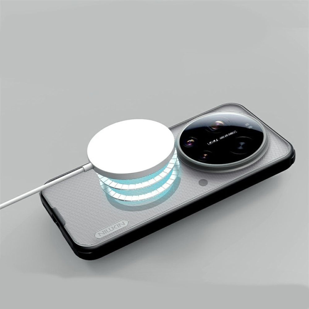 Coque MagSafe pour Xiaomi 17 Ultra, Nillkin, Super Shield Pro, Noire Transparente