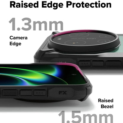 Coque MagSafe pour Xiaomi 17 Ultra, Ringke, Fusion X, Noire