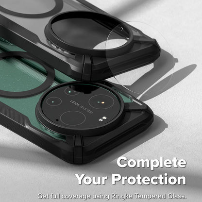 Coque MagSafe pour Xiaomi 17 Ultra, Ringke, Fusion X, Noire
