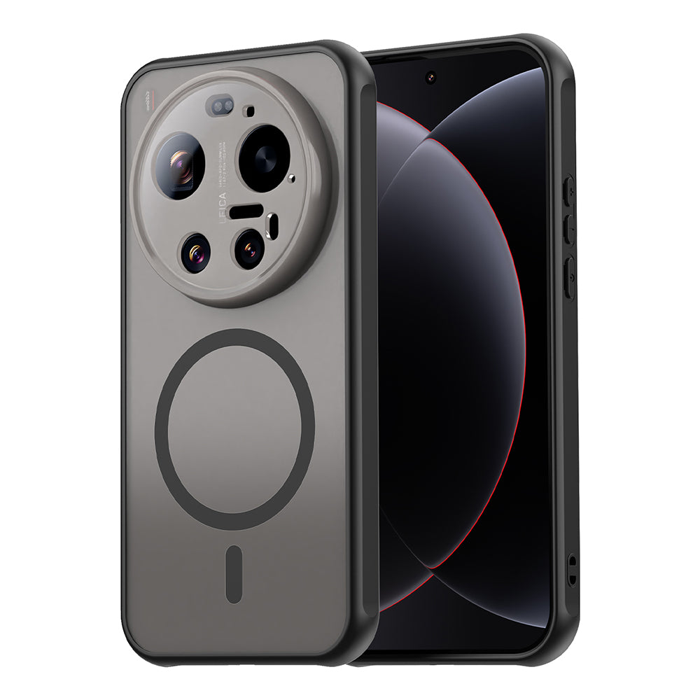 Housse MagSafe pour Xiaomi 17 Ultra, Techsuit, HaloFrost II, Noire