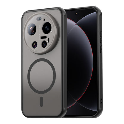 Housse MagSafe pour Xiaomi 17 Ultra, Techsuit, HaloFrost II, Noire
