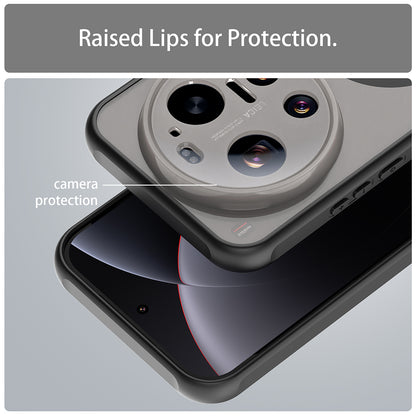 Housse MagSafe pour Xiaomi 17 Ultra, Techsuit, HaloFrost II, Noire