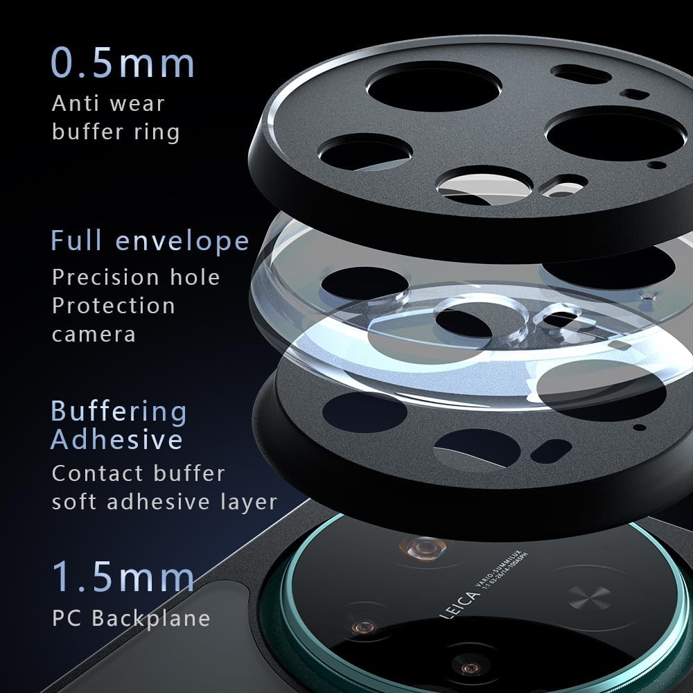 MagSafe Case for Xiaomi 17 Ultra, Techsuit, PureFrost, Satin Black