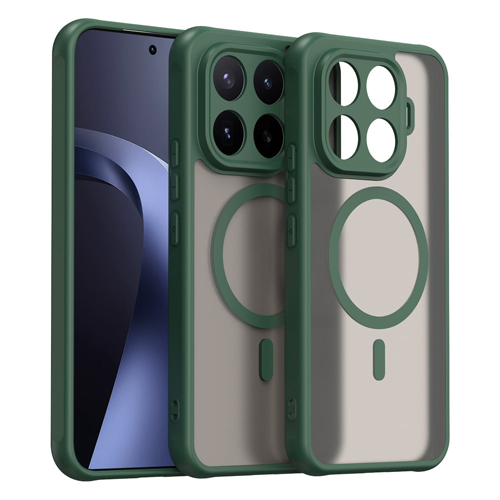 Coque MagSafe pour Xiaomi 17T Pro, Techsuit, HaloFrost II, Vert