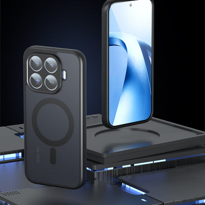 Coque MagSafe pour Xiaomi 17T Pro, Techsuit, PureFrost, Noir Satiné