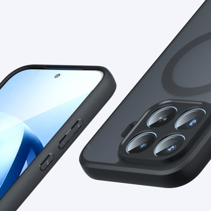 Coque MagSafe pour Xiaomi 17T Pro, Techsuit, PureFrost, Noir Satiné
