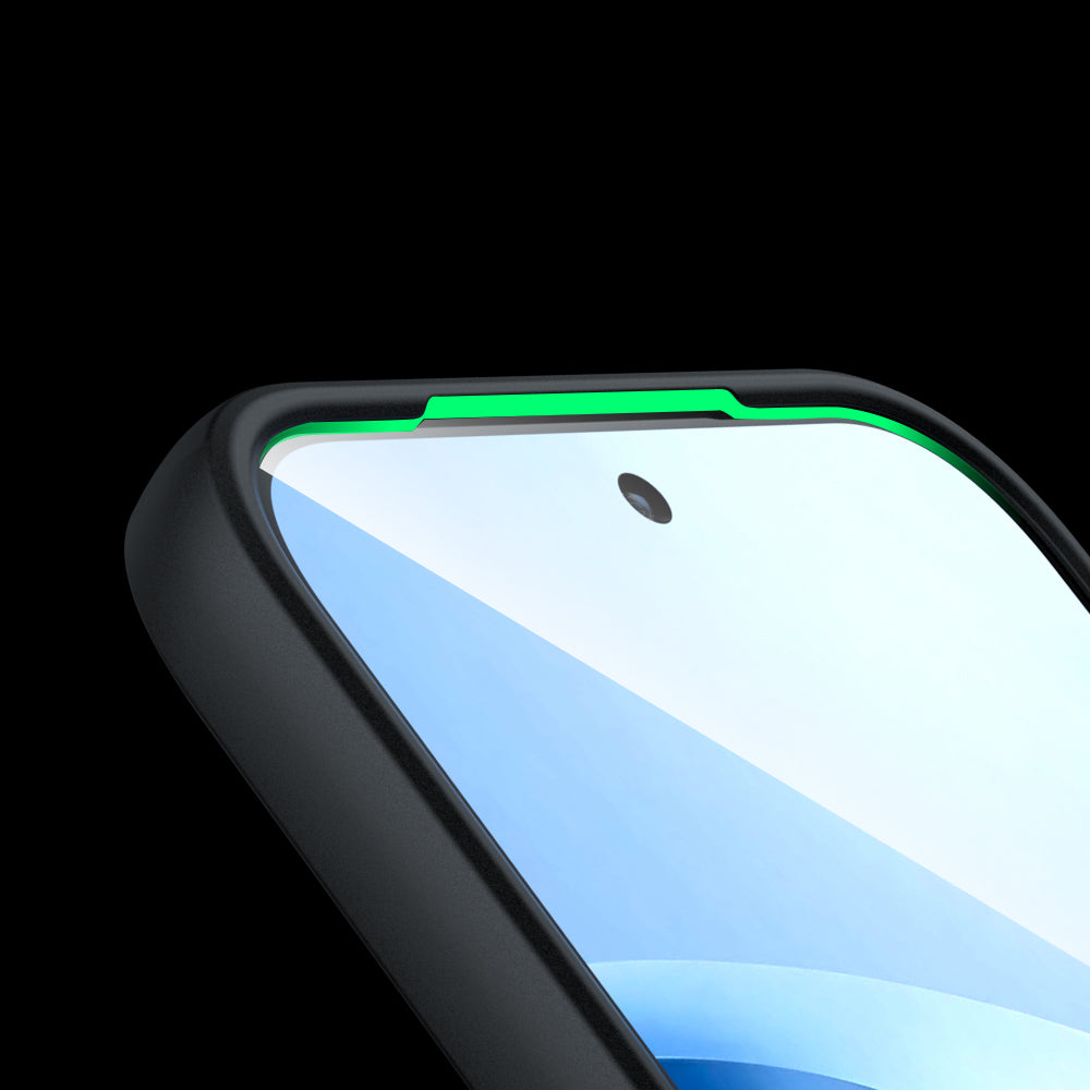 Coque MagSafe pour Xiaomi 17T Pro, Techsuit, PureFrost, Noir Satiné