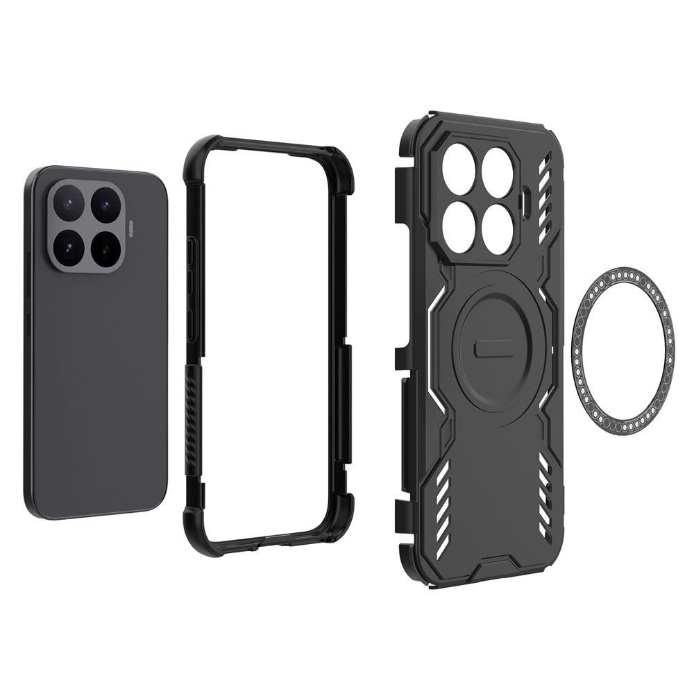 Coque MagSafe pour Xiaomi 17T, Techsuit, ArmorMag, Bleue