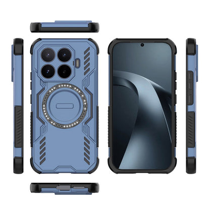 Coque MagSafe pour Xiaomi 17T, Techsuit, ArmorMag, Bleue
