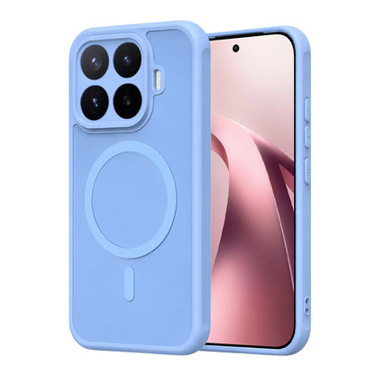 Coque MagSafe pour Xiaomi 17T, Techsuit, HaloFrost II, Bleue