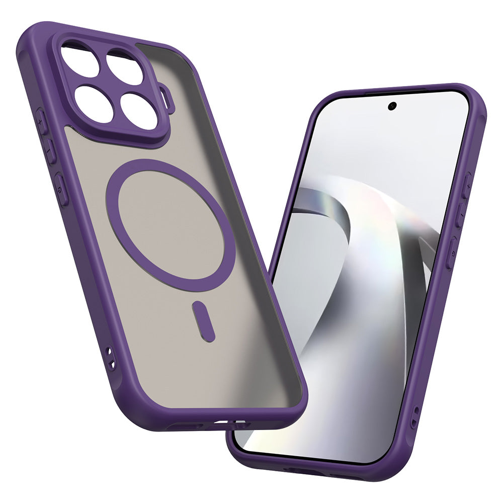 Coque MagSafe pour Xiaomi 17T, Techsuit, HaloFrost II, Violet