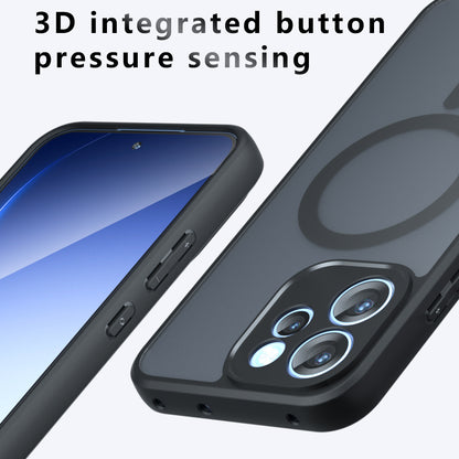 Coque MagSafe pour Xiaomi 17T, Techsuit, PureFrost, Noir Satiné